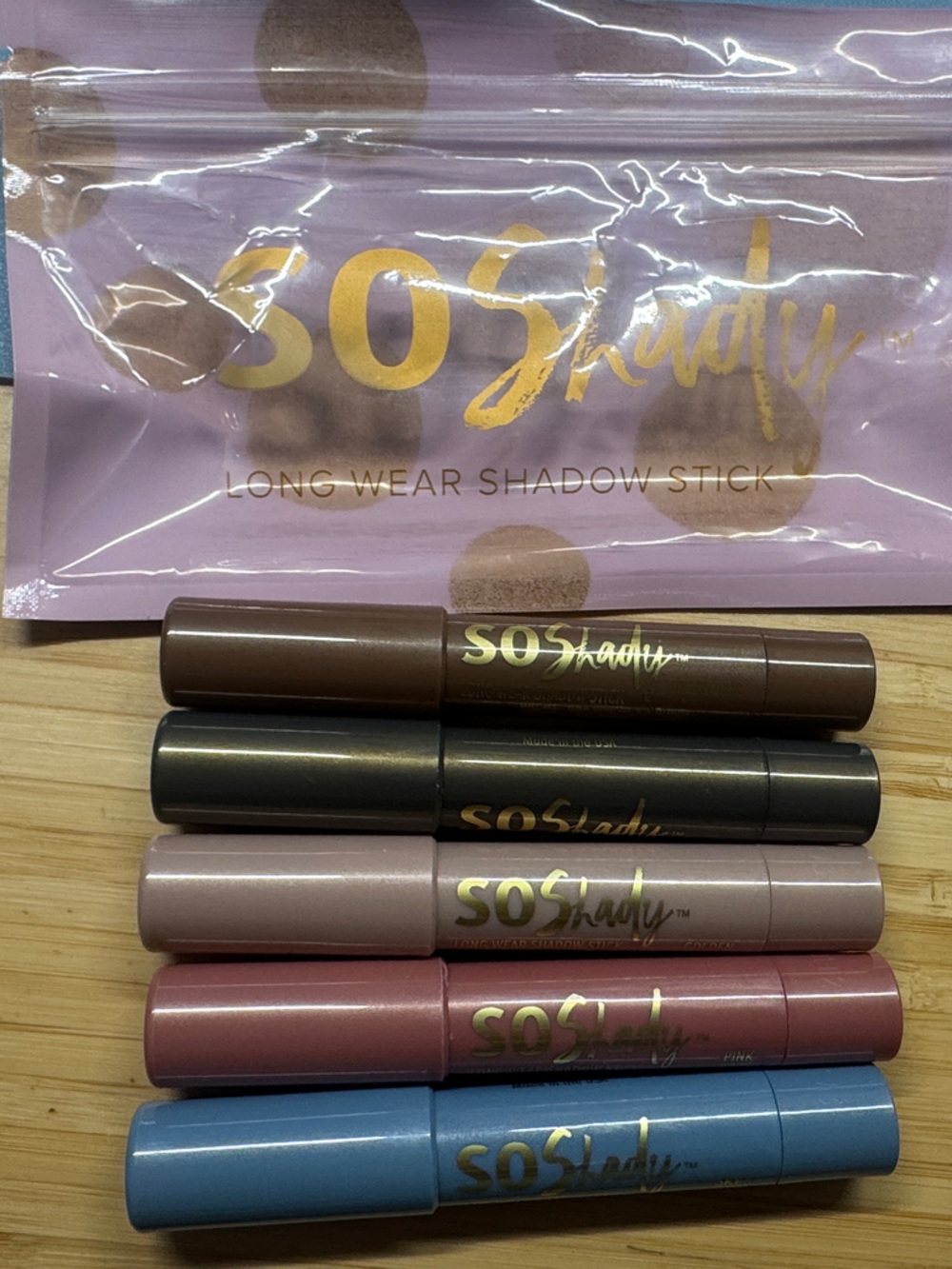 Belle Beauty SoftTouch Long-Wear Shadow Stick - 5 Color Set